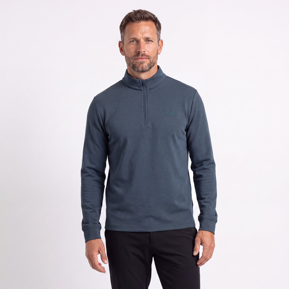 Liam Half zip i Mørkegrøn fra Align Golf
