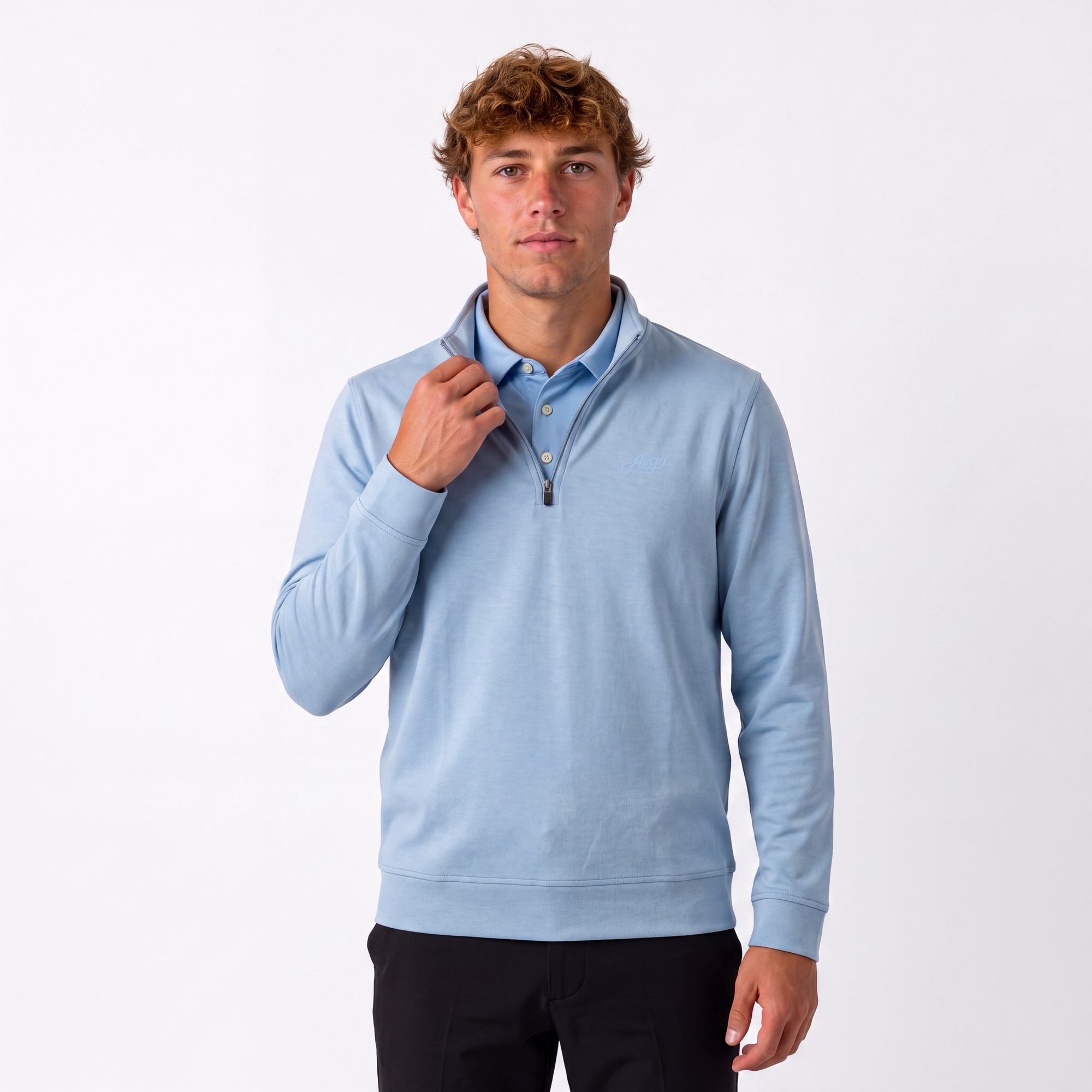Matchende Half Zip