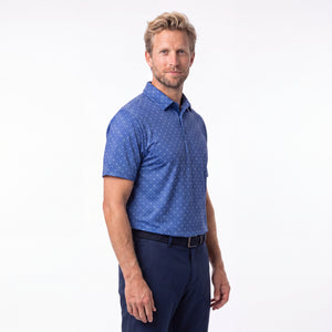 blå golf polo til herre fra Align Golf