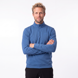 Blå golf half zip til herre fra Align Golf