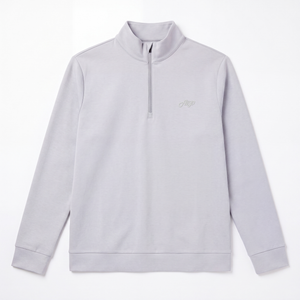 Lysegrå golf half zip til herre fra Align Golf