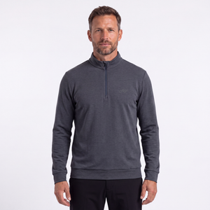 Vincent Half Zip | Mørkegrå