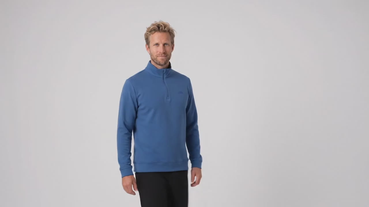 Blå golf half zip til herre fra Align Golf